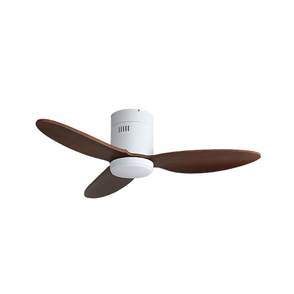 พัดลมเพดาน MR.KEN รุ่น CAN Solid Wood 40" HR LED DC Motor พัดลมมีไฟ ใบพัดไม้แท้ พร้อมรีโมทคอนโทรล